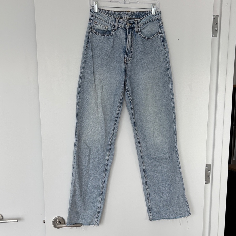 H&M Light Blue Straight Leg Women's Jeans